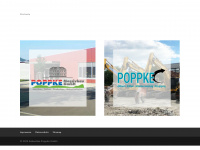 poppke.com Webseite Vorschau