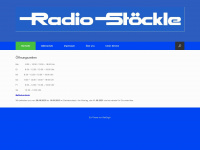 radio-stoeckle.de Webseite Vorschau