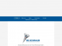 re-schraub.eu Webseite Vorschau