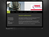 rinke-energietechnik.de Webseite Vorschau
