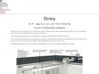 rinke-gmbh.de Webseite Vorschau