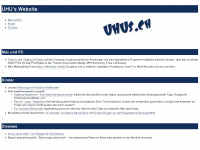 uhus.ch Webseite Vorschau