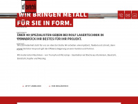 rolf-lasertechnik.de Webseite Vorschau
