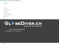 globediver.ch Webseite Vorschau