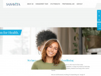 sanavita.net Webseite Vorschau