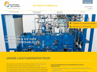 schaefer-hydraulik.de Webseite Vorschau