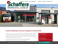 schaffers-brennstoffe.de Webseite Vorschau