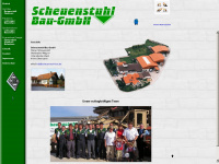 scheuenstuhl-bau.de Webseite Vorschau