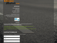 schirmer-asphalt.de Webseite Vorschau