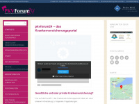 pkvforum24.de Webseite Vorschau