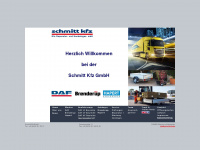 schmitt-kfz.de Webseite Vorschau
