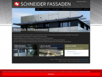 schneider-fassaden.com Webseite Vorschau