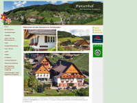 schwarzwald-hansenhof.de Webseite Vorschau