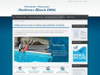 schwimmbadtechnik-bloch.de Webseite Vorschau