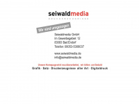 seiwaldmedia.de Webseite Vorschau