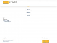 senso-alarm.de Webseite Vorschau
