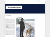 die-hundetrainer.net Webseite Vorschau