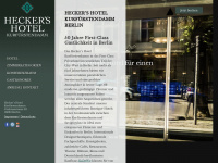 heckers-hotel.de Webseite Vorschau
