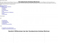 hundeschule-buechner.de Webseite Vorschau