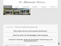 st-bernhard-schule.bocholt.de Webseite Vorschau