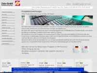 zahn-gmbh.de Webseite Vorschau