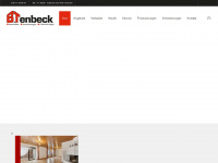 tenbeck.de Webseite Vorschau