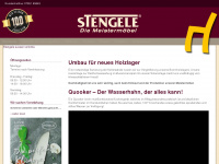 stengele-meistermoebel.de Webseite Vorschau