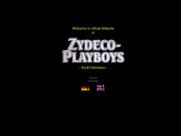 zydeco-playboys.com Webseite Vorschau