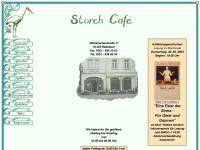 storch-cafe.de Webseite Vorschau