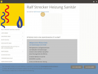 strecker-heizung.de Webseite Vorschau