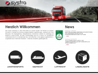 systra-logistik.de Webseite Vorschau