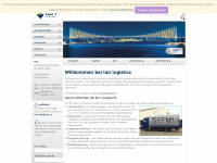 tan-logistics.com Webseite Vorschau