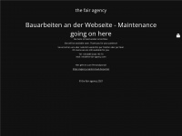 the-fair-agency.com Webseite Vorschau