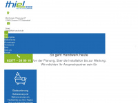 thiel-service.de Webseite Vorschau