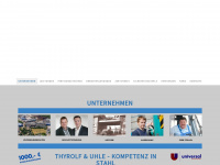 thyrolf-uhle.de Webseite Vorschau