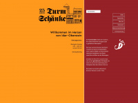 turm-schaenke.de Webseite Vorschau