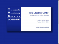 tvs-logistik.de Webseite Vorschau