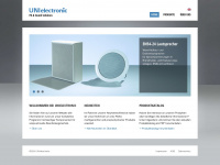 unielectronic.de Webseite Vorschau