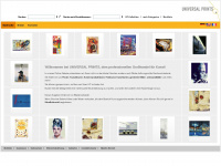 universal-prints.de Webseite Vorschau