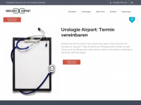 urologie-airport.de Webseite Vorschau