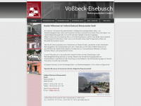 ve-beton.de Webseite Vorschau