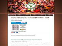 vogteier-kompost.de Webseite Vorschau