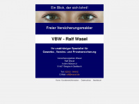 wasel.de Webseite Vorschau