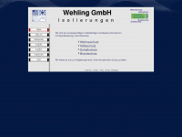 wehling-isolierungen.de Webseite Vorschau