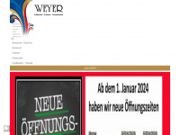 weyer-stadtlohn.de Webseite Vorschau