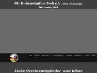 bg-hohenstaufenteck.de Webseite Vorschau