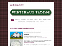 wirtshaus-tading.de Webseite Vorschau