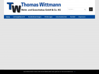 wittmann-bau-denkendorf.de Webseite Vorschau