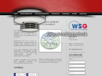 wsg-gmbh.com Webseite Vorschau