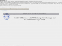 wvf-gmbh.de Webseite Vorschau